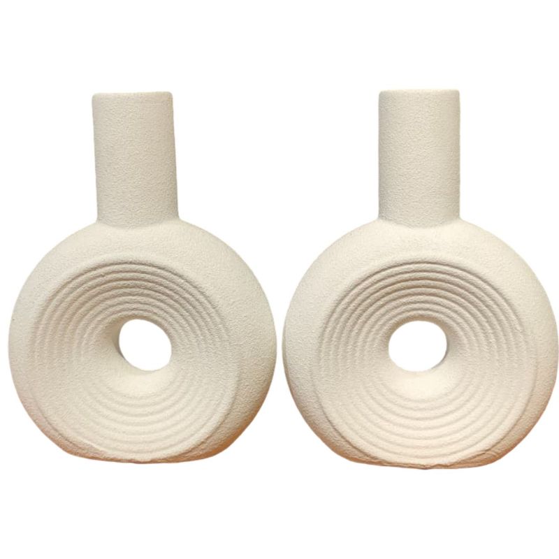 White Series Vase 3-18 {Each Piece}