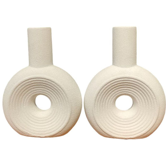 White Series Vase 3-18 {Each Piece}