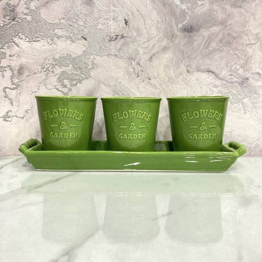 Garden Pot Set