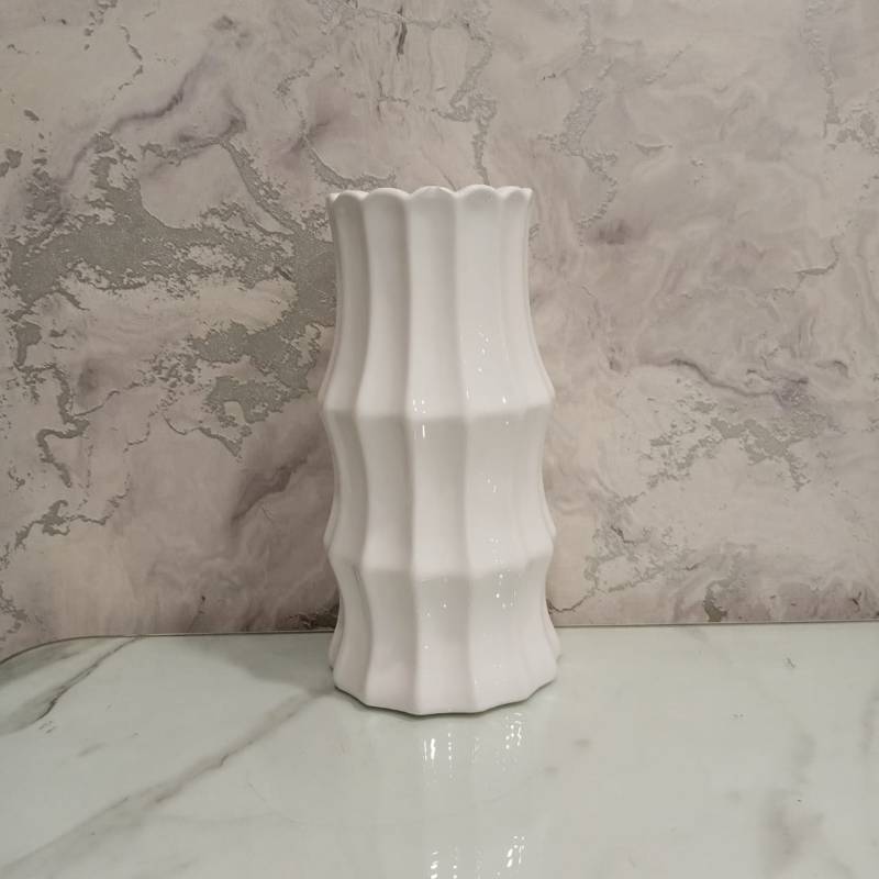 White Vase 5 Size- L