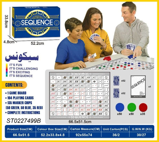 Sequence Card Game