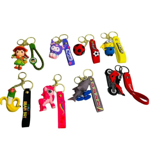 Keychain,Mix Design,50Pcs/Opp,12 Design