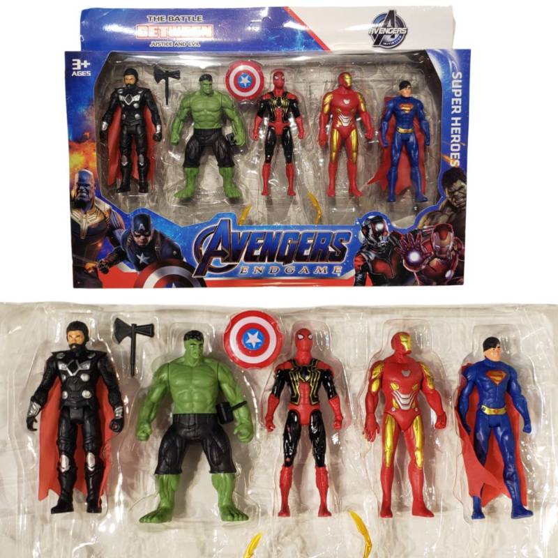 11.5Cm Solid Body Avengers 10Pcs In W.Box ?Flat Pack