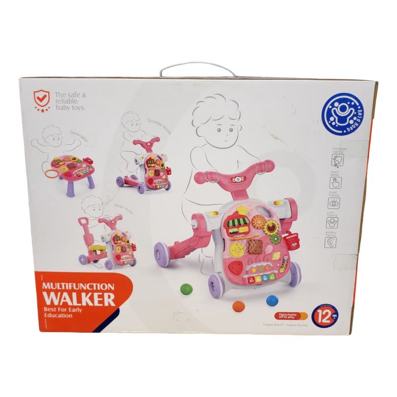 4 In 1 Walker,W/Light&Music,W/Out 3*Aa B