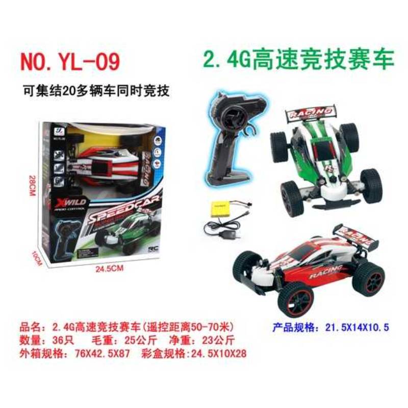 1:18 2.4G R/C Speed Car Toy