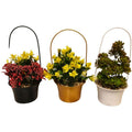 Metal Flowers Bucket {Each Piece}