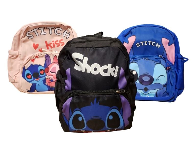 Stitch Printed Backpack For Preschooler {Each Piece}