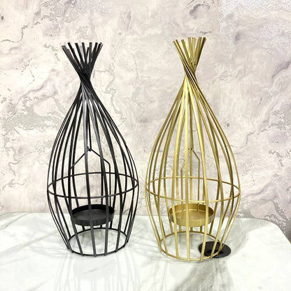 Standing Cage Candle Stand M