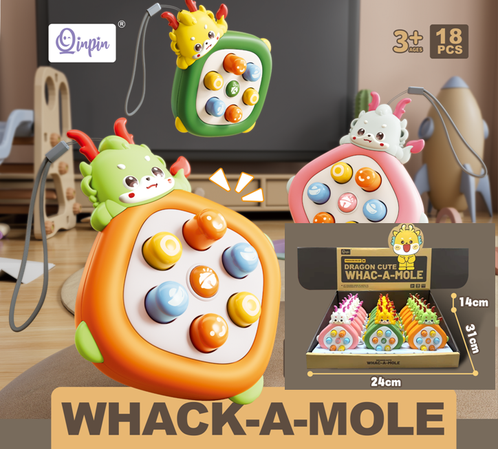 Whack-A-Mole Game,18Pcs/D.Bx