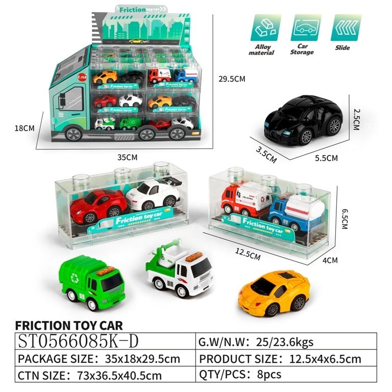 Pull Back Car Alloy {Pack Of 2 Cars}