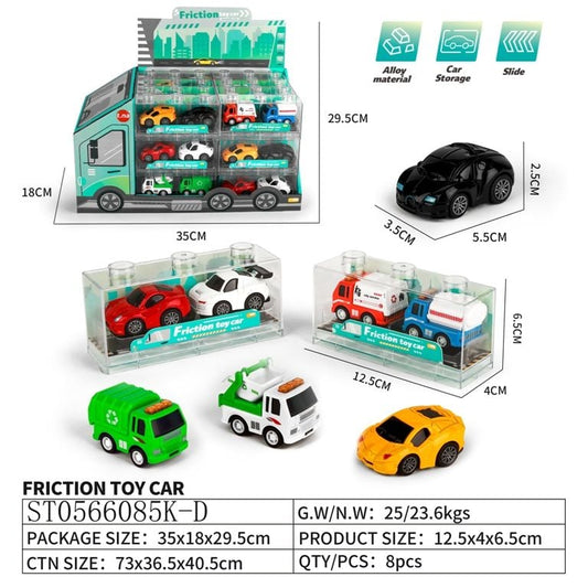 Pull Back Car Alloy {Pack Of 2 Cars}