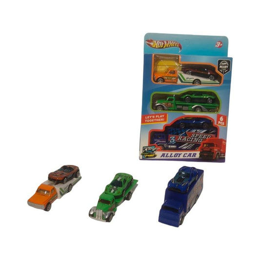 Hot Wheels Alloy Tow Truck Cars Set { Pack of 3}