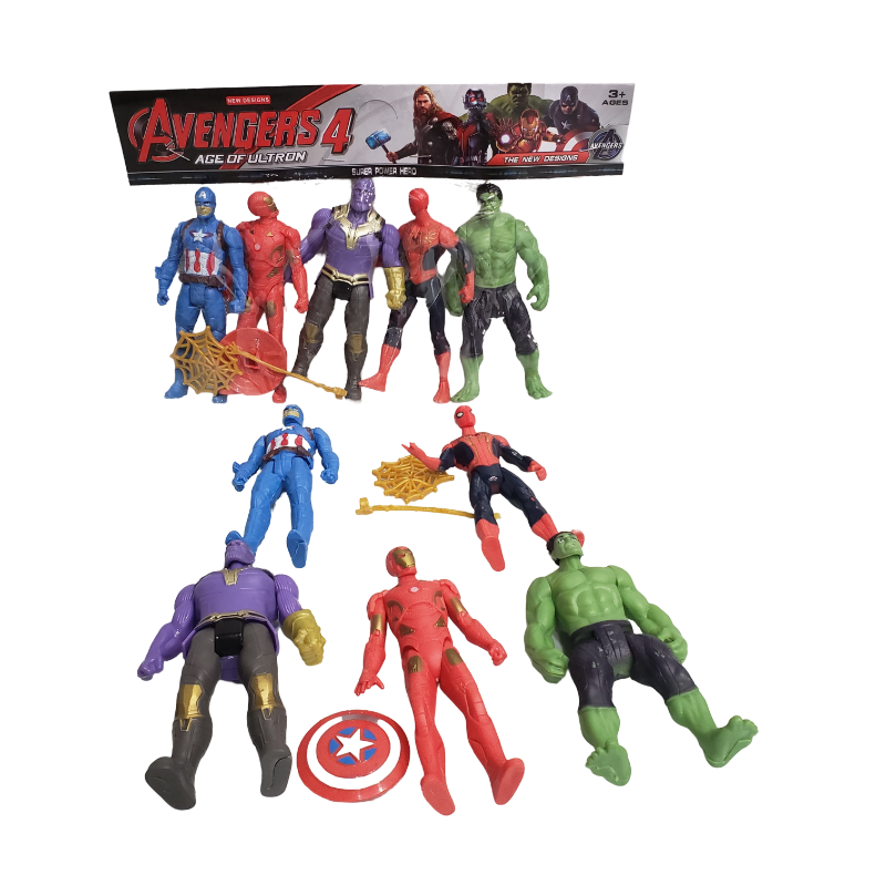 Spiderman 5 Pcs Set A