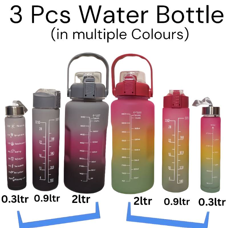 Plastic Bottel2000 800 300Ml