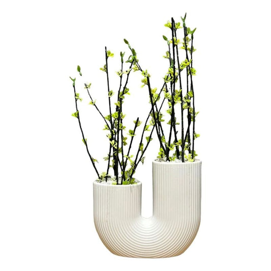 U PVC Pot With Bunch
