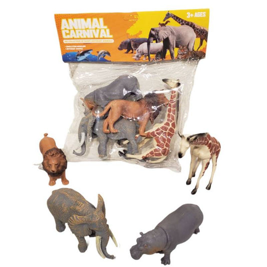 Animal Set 4 Asst Mix 4Pcs Pvh