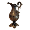 Antique Floral Jug Vase Resin