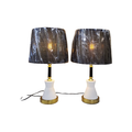 White Brass Colour Lamp {Each Piece}