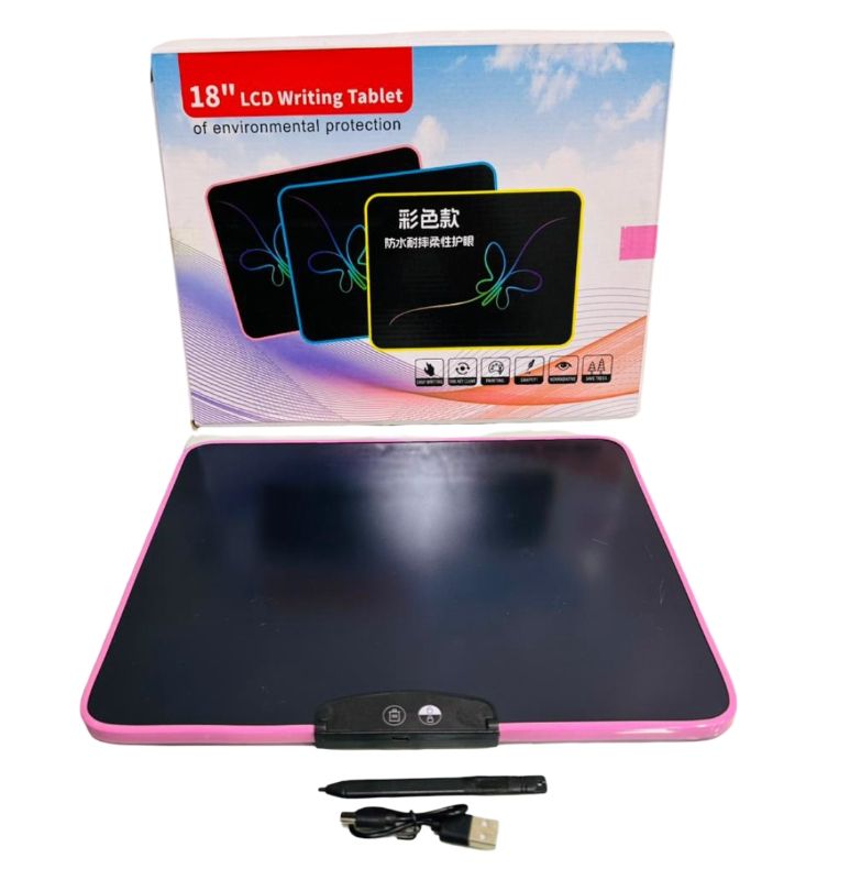 Lcd Pad,Clr Box,Mix Clr,18''