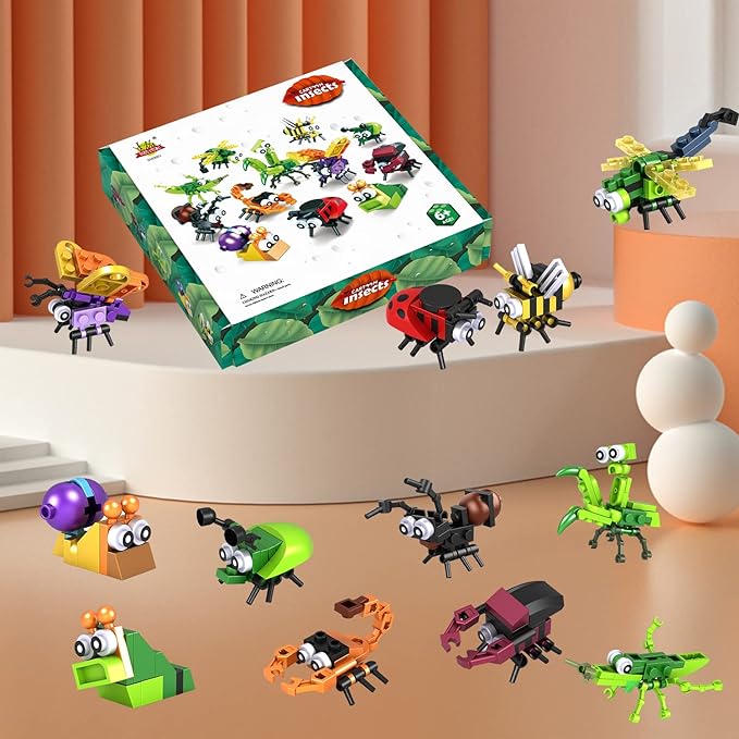 Insect STEM Building Blocks Toys