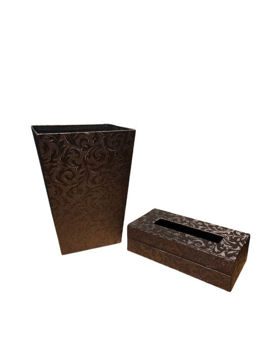 Dustbin Tissue Box Set