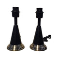 1 Piece Black Cone Design Lamp