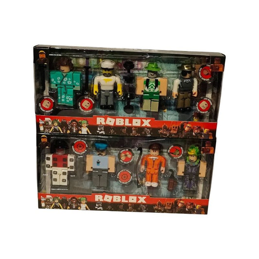 8-9Cm Roblox Figure 4Pcs Set 5Asst W/B