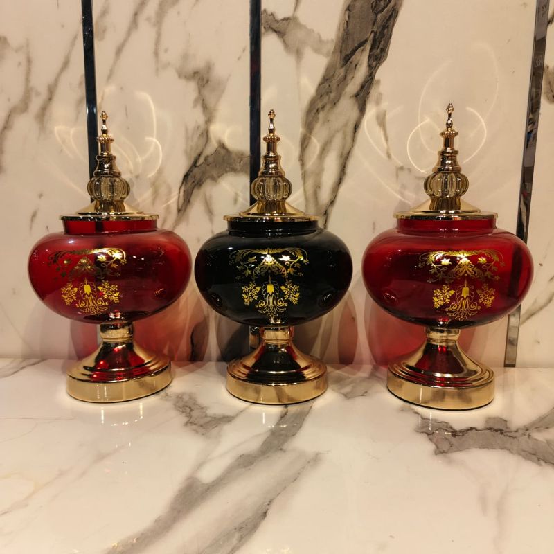Classic Gold Accent Jar Medium {Each Piece}