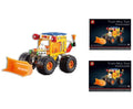 Lego Backhoe Loadder Truck Metal 138pcs