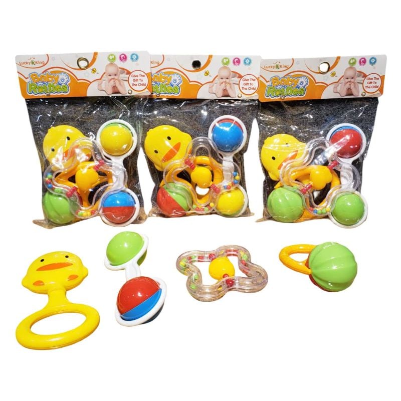 Rattle Set 4 Pcs