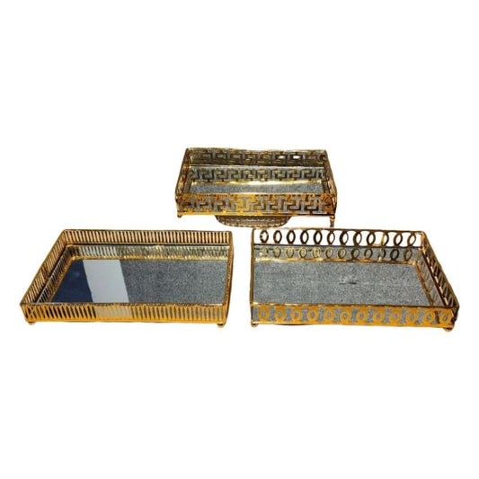 Golden Crest Tray {Each Piece}