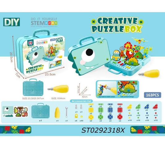 Dinosaur Creative Puzzle Box, W/O Electr