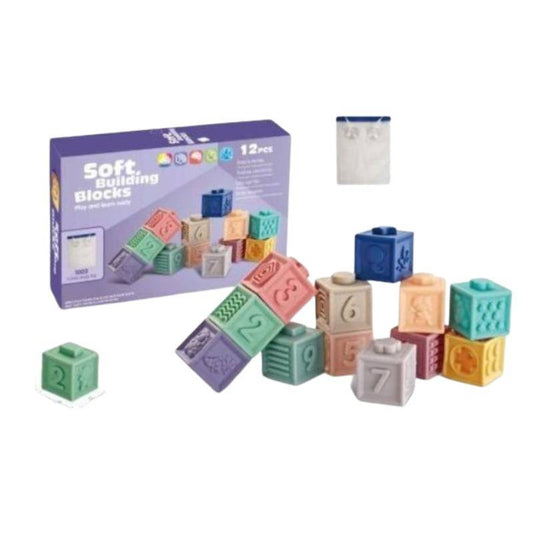 Soft Building Blocks (12Pcs)