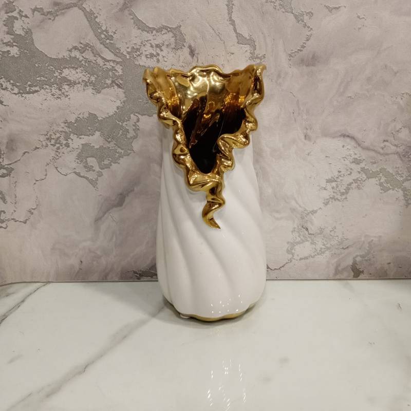 White Vase 10 Size- L