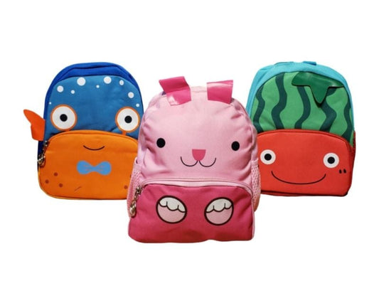 3D Cartoon Animal Plush Backpack for Toddlers & Preschool {Each Piece}