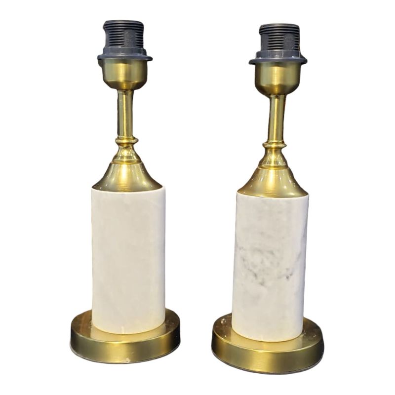 1 Piece Marble Cylinder Lamp