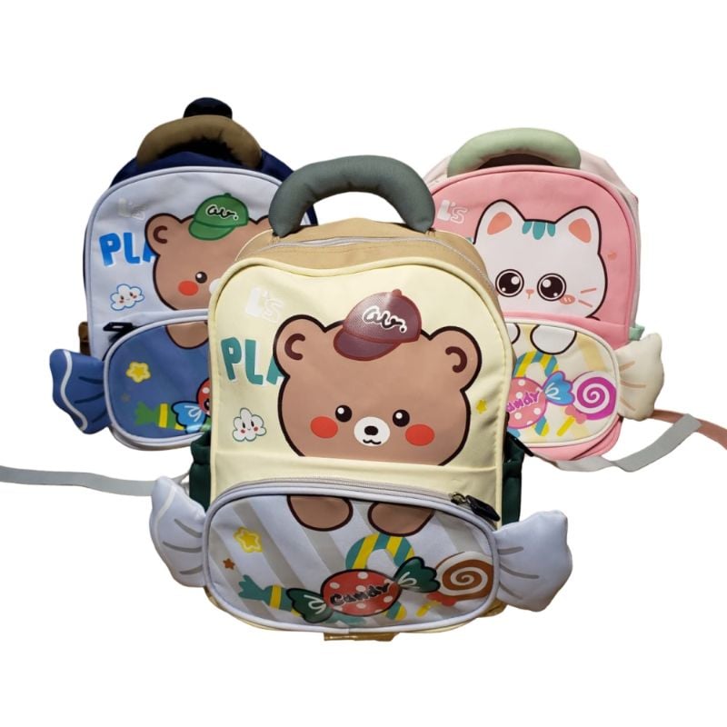Bag,Dacron,Mix 6 Clr,34*28*12Cm