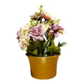Flower Pot With Metal Pot