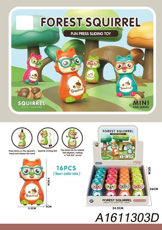 Forest Squirrel 16Pcs/D.Bx