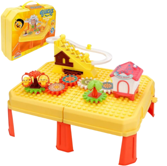 Diy Ducks Ferris Wheel Table with building blocks