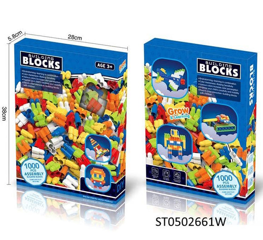 1000Pcs Block Set W,Box