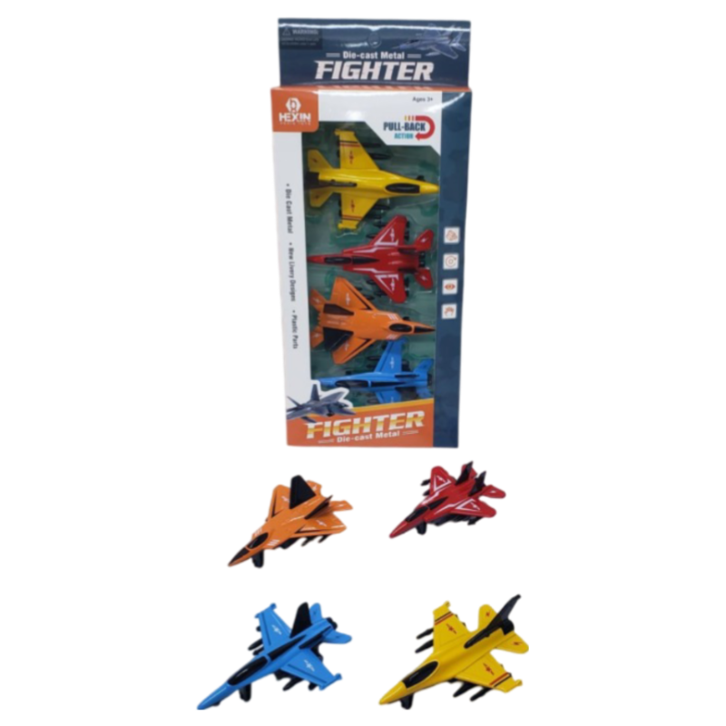 Diecast-Figher-Jet-4-PCS