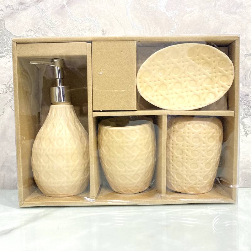 Bathroom Set 4 Pcs 1