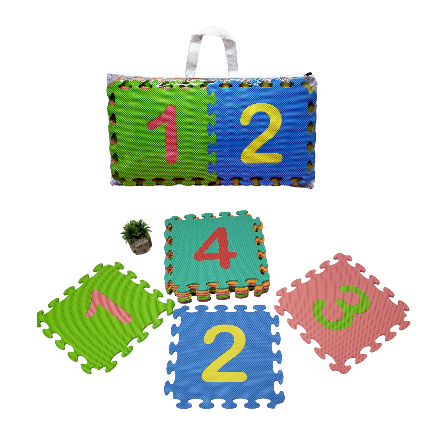 Numbering Puzzle Matt (10pcs)