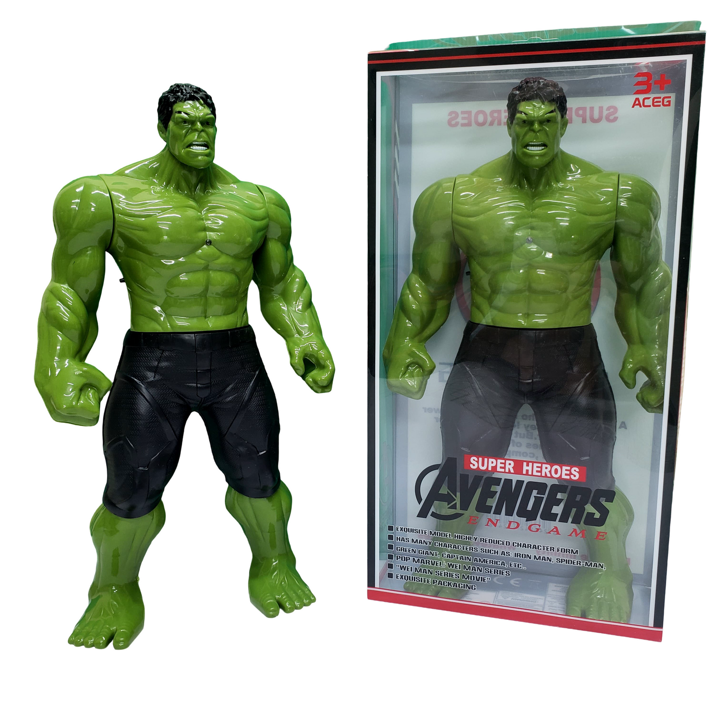 Hulk with Light And Music 43Cm