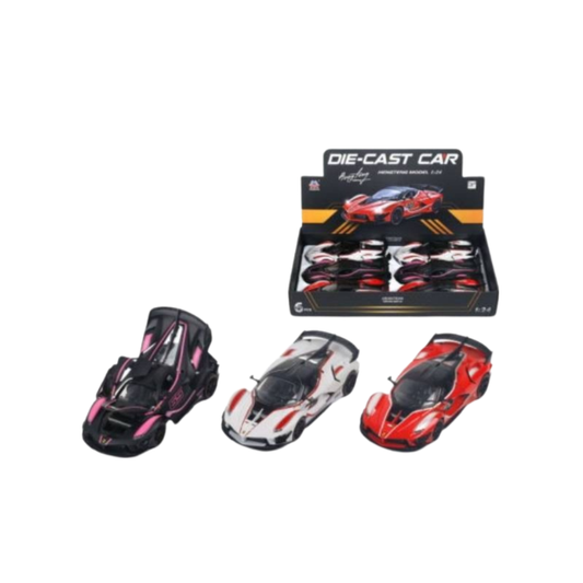 1:24 Pb Alloy Car Set  W/Light Sound  3