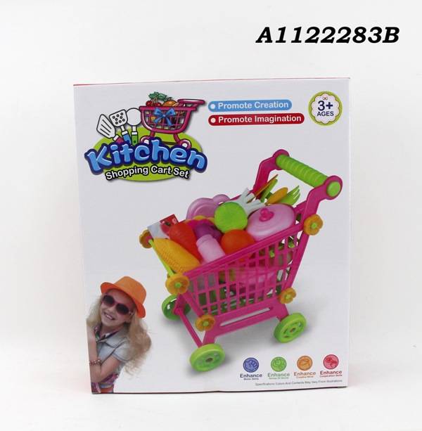 Kitchen Shopping Cart Set.