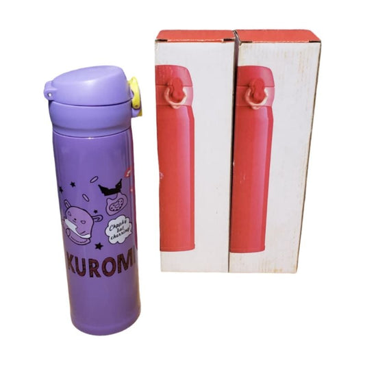 Kuromi Sanrio 500ml Insulated Water Bottle {Each Piece}