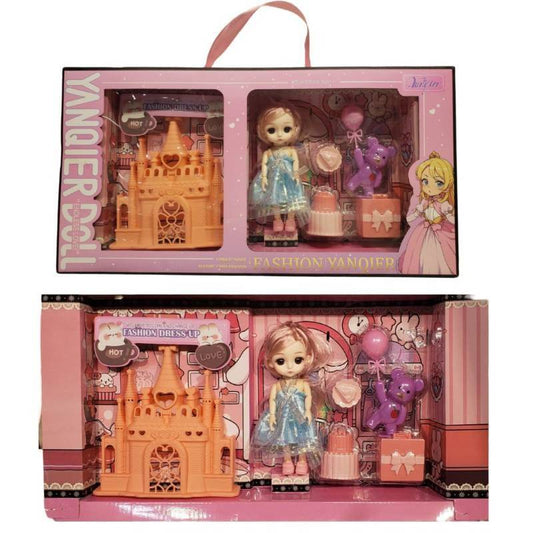 6 Inch Doll Set,W.Bx Flat Pack