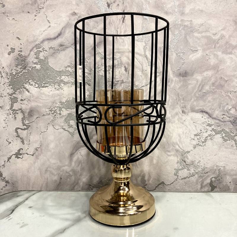 Cage Candle Stand